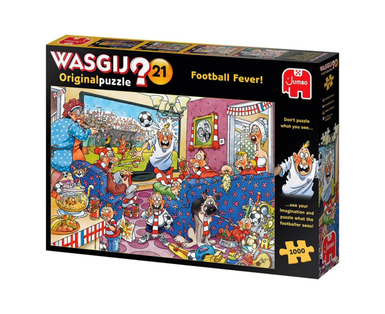 Wasgij Original #21 Football Fever 1000 Piece Jigsaw Puzzle