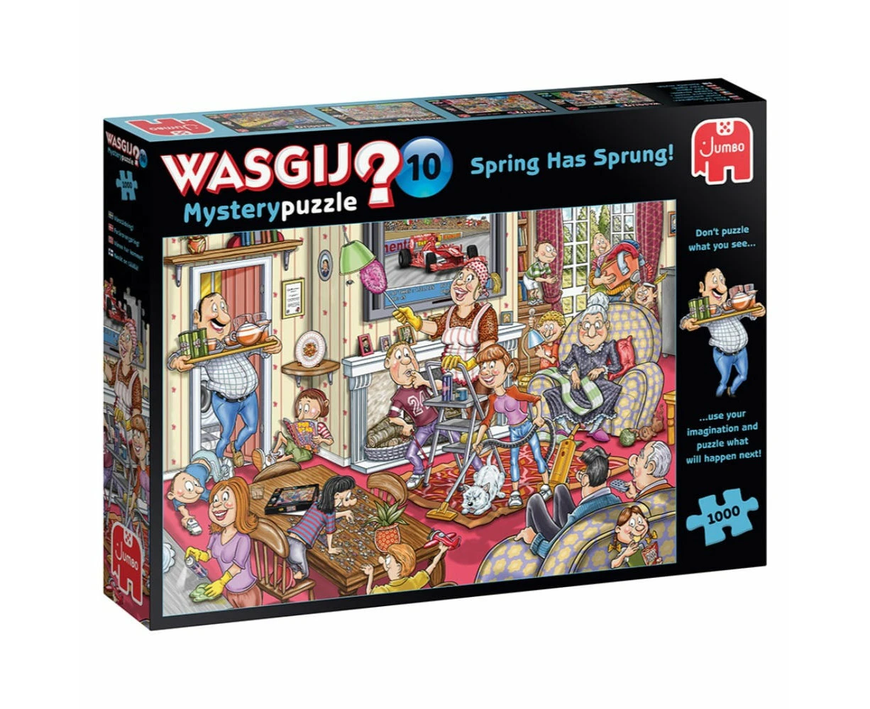 Wasgij Mystery #10 Spring has Sprung 1000 Piece Jigsaw Puzzle