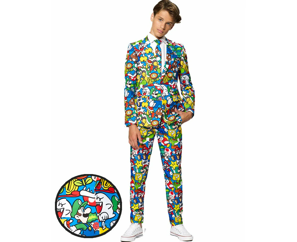 Opposuit Super Mario Premium Teen Boys Costume