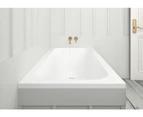 Vizzini Oasis Drop In Bath - White - 1600mm (L) x 740mm (W) x 420mm (H)