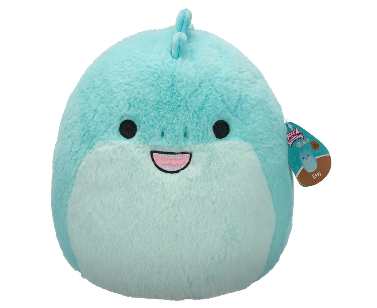 Squishmallows Fuzzamallows Essy the Eel 12 inch Plush