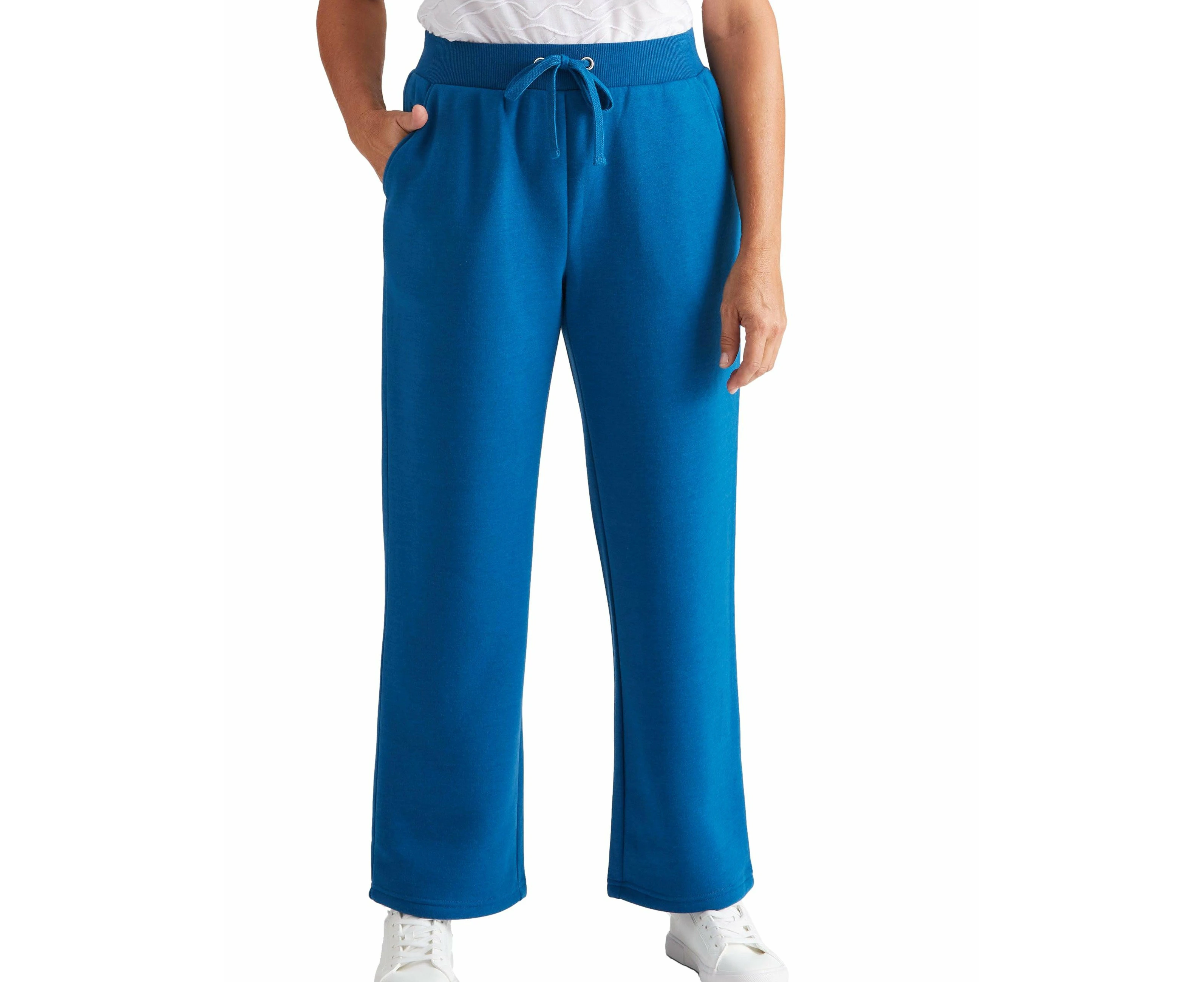 Millers Womens Pants - Trousers - Regular Teal Blue Cropped - All Season