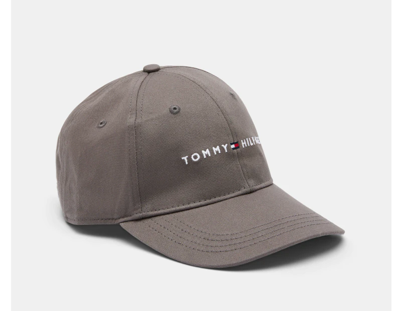 Tommy Hilfiger Structured Corp Logo Cap - Dark Grey