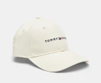 Tommy Hilfiger Structured Corp Logo Cap - Vanilla