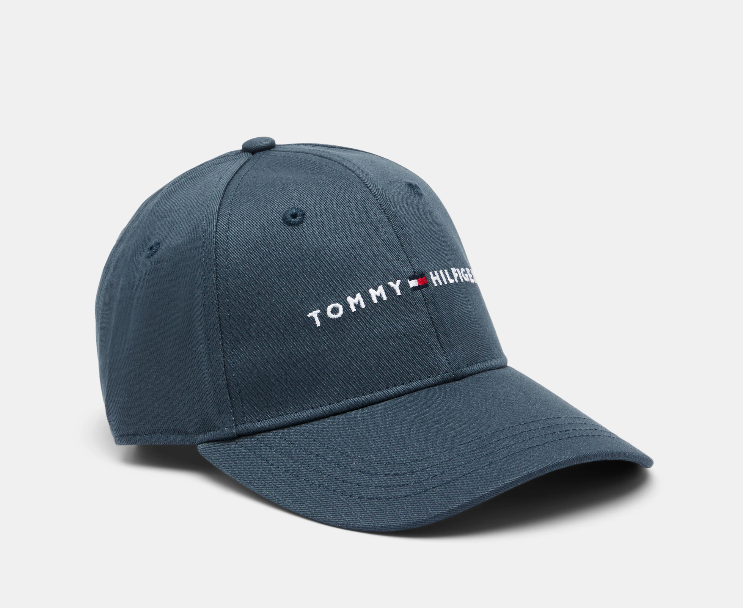 Tommy Hilfiger Structured Corp Logo Cap - Indigo