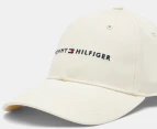 Tommy Hilfiger Structured Corp Logo Cap - Vanilla