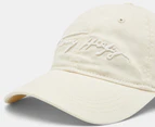 Tommy Hilfiger Tonal Signature Cap - Vanilla