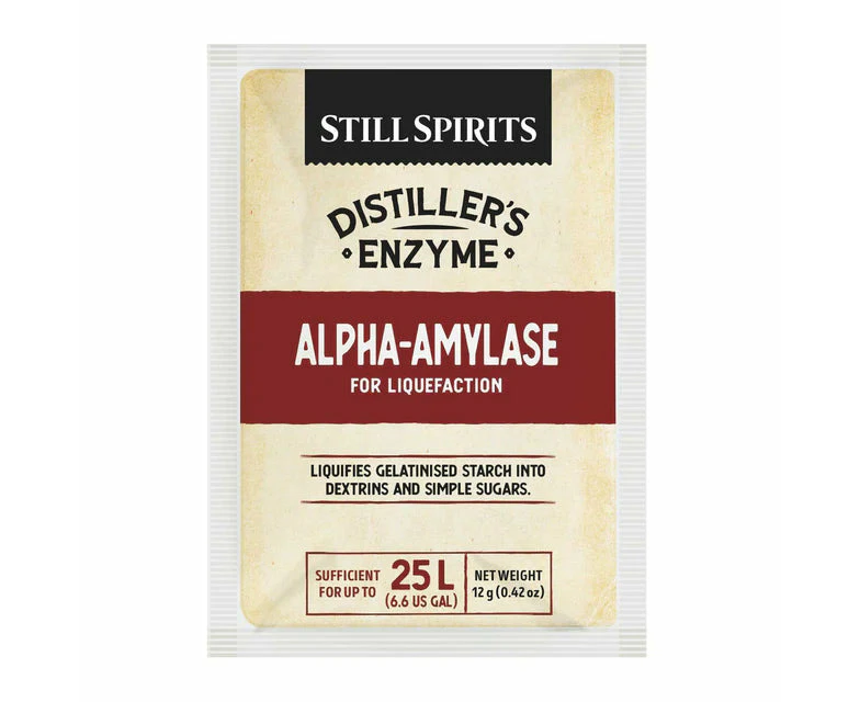 Still Spirits Distiller's Enzyme High Temperature Alpha-amylase 12g