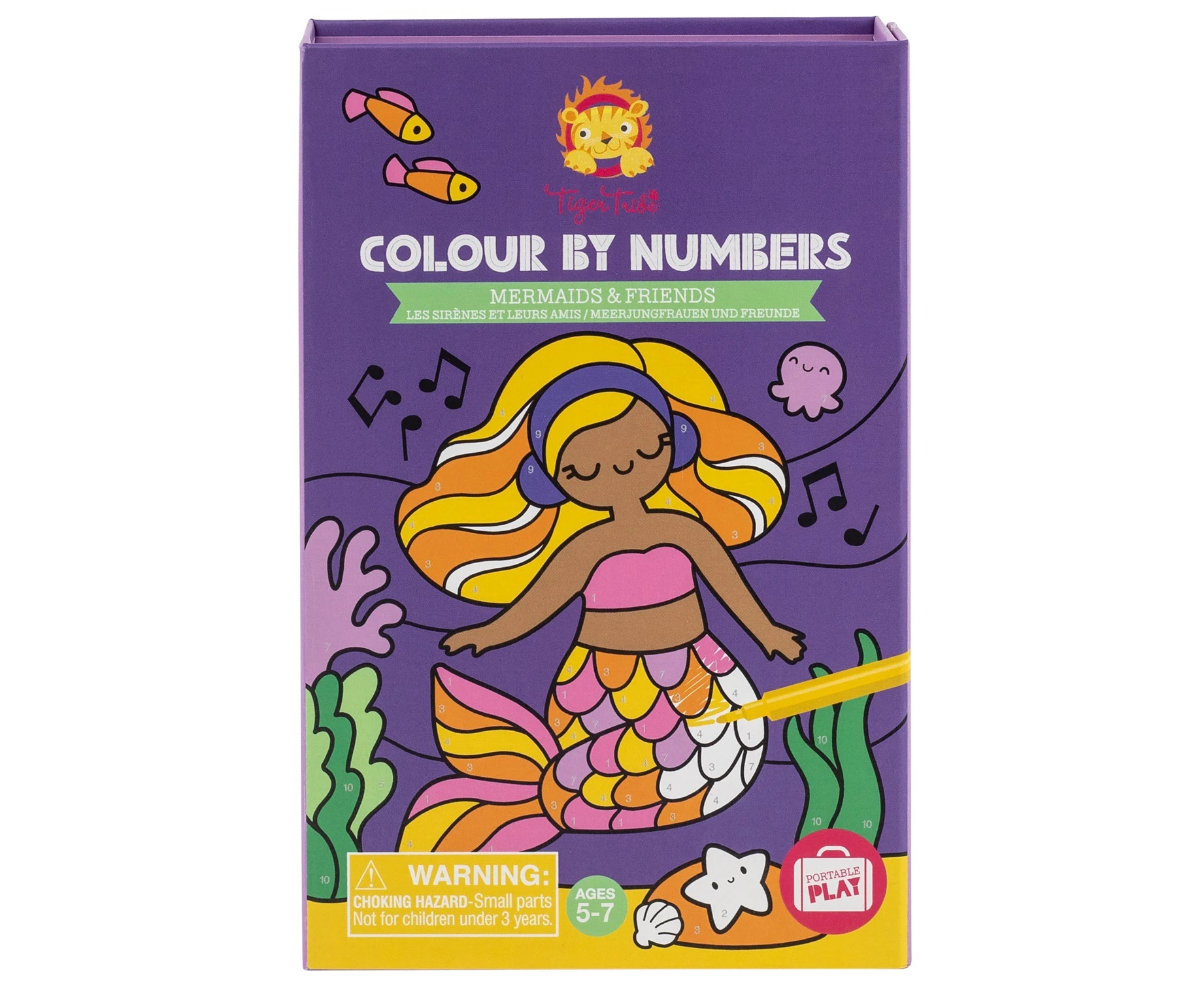 Tiger Tribe - Colour by Numbers - Mermaids and Friends