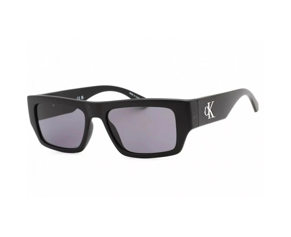 Calvin Klein Jeans CKJ22635S 002 Matte Black / Grey Rectangular Unisex Sunglasses