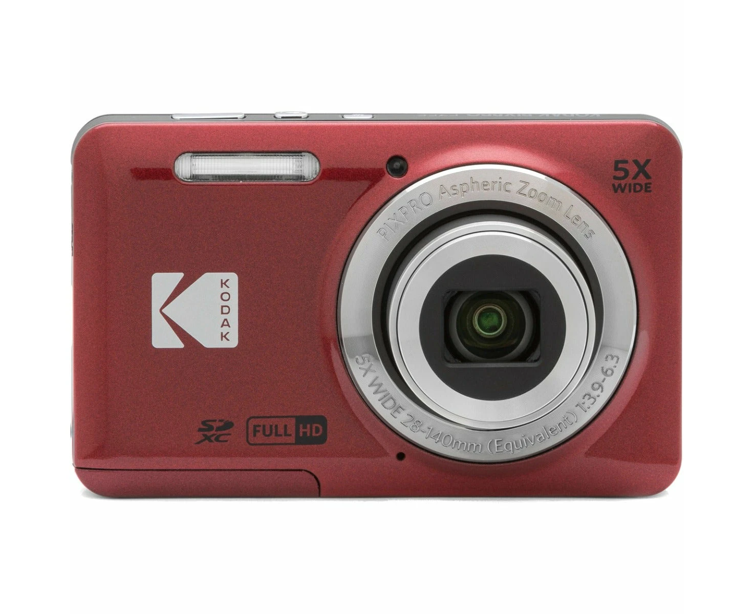 Kodak FZ55 Friendly Zoom Camera - Red