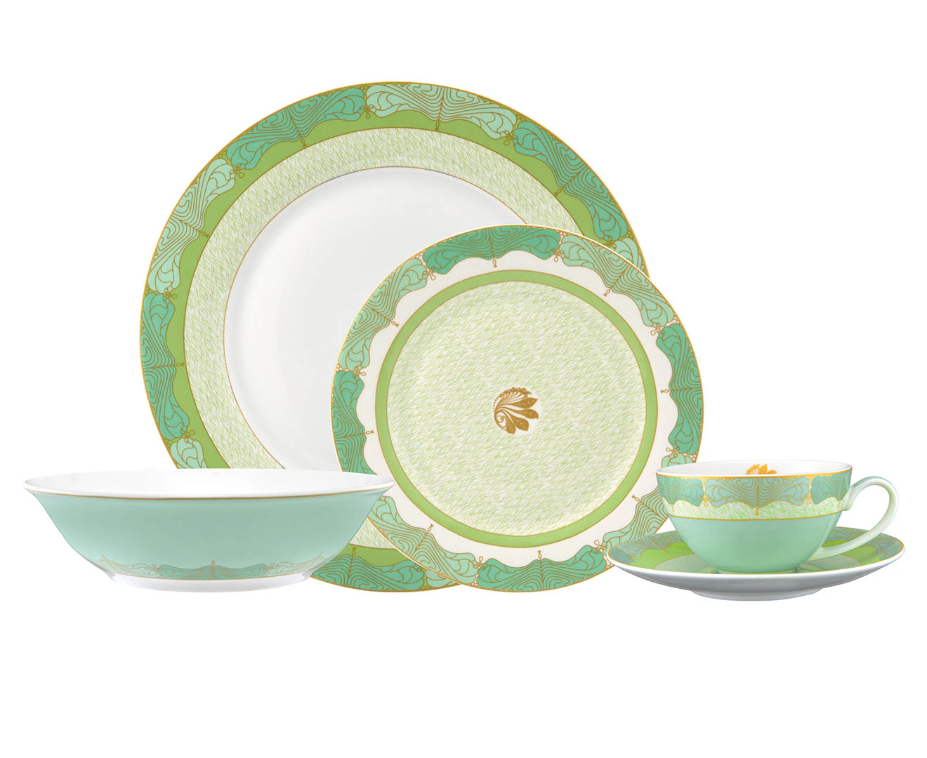 Maxwell & Williams x Wicked 20-Piece Elphaba Dinner Set - Green