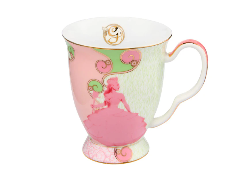 Maxwell & Williams 300mL Wicked Glinda Pink Goes Good With Green Mug