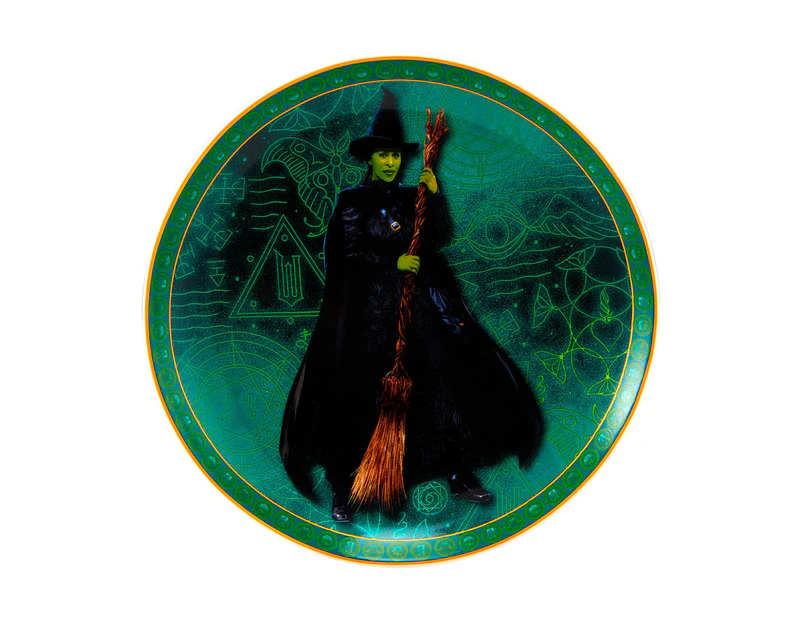 Maxwell & Williams x Wicked 19cm Elphaba Coupe Side Plate - Green