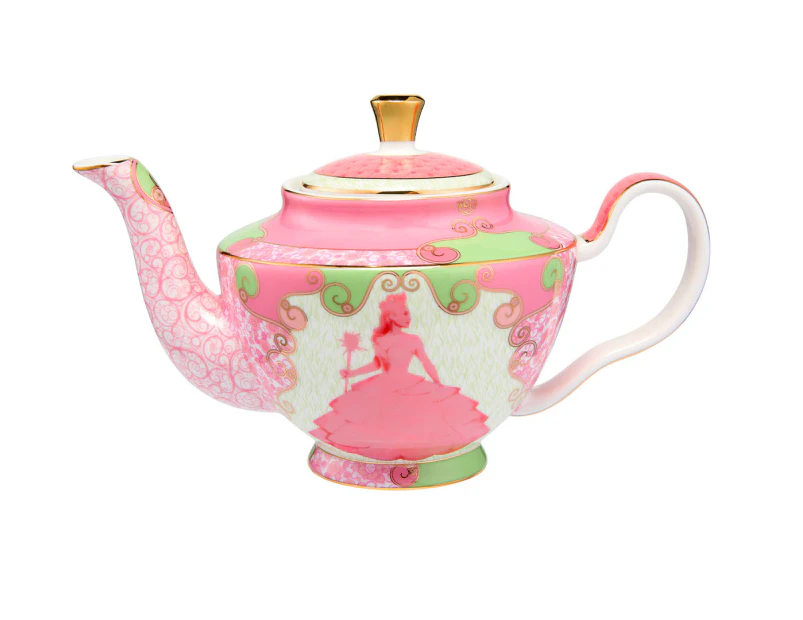 Maxwell & Williams 500mL Wicked Glinda Pink Goes Good With Green Teapot w/ Infuser Set