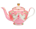 Maxwell & Williams 1L Wicked Glinda Pink Goes Good With Green Teapot w/ Infuser Set