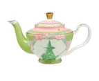 Maxwell & Williams 500mL Wicked Elphaba Pink Goes Good With Green Teapot w/ Infuser Set