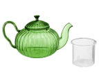 Maxwell & Williams 900mL Wicked Pink Goes Good With Green Teapot - Green