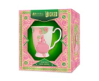 Maxwell & Williams 300mL Wicked Glinda Pink Goes Good With Green Mug