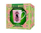 Maxwell & Williams x Wicked 450mL Positively Perfect Conical Mug - Pink/Green