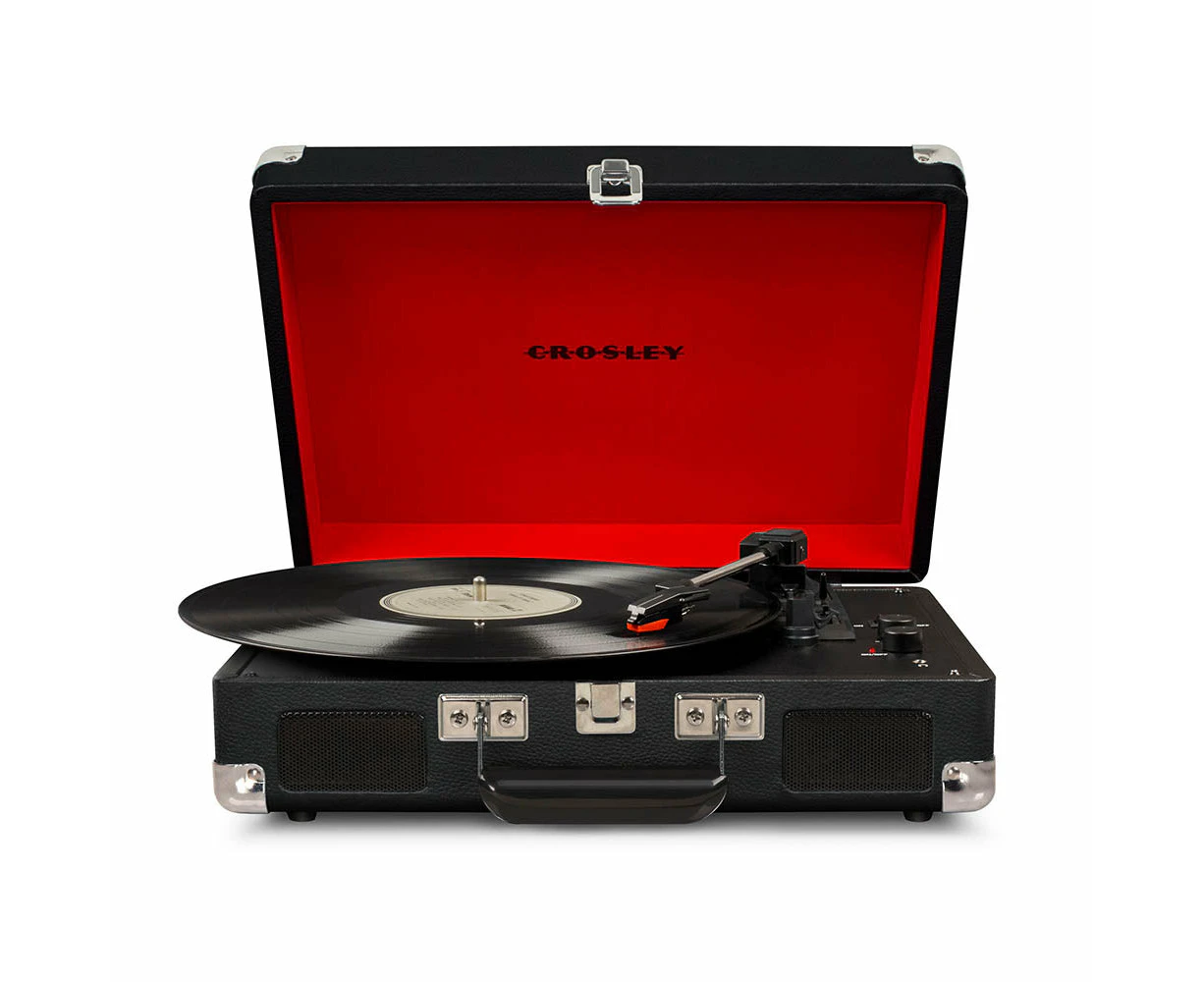 Crosley Cruiser Black - Bluetooth Portable Turntable