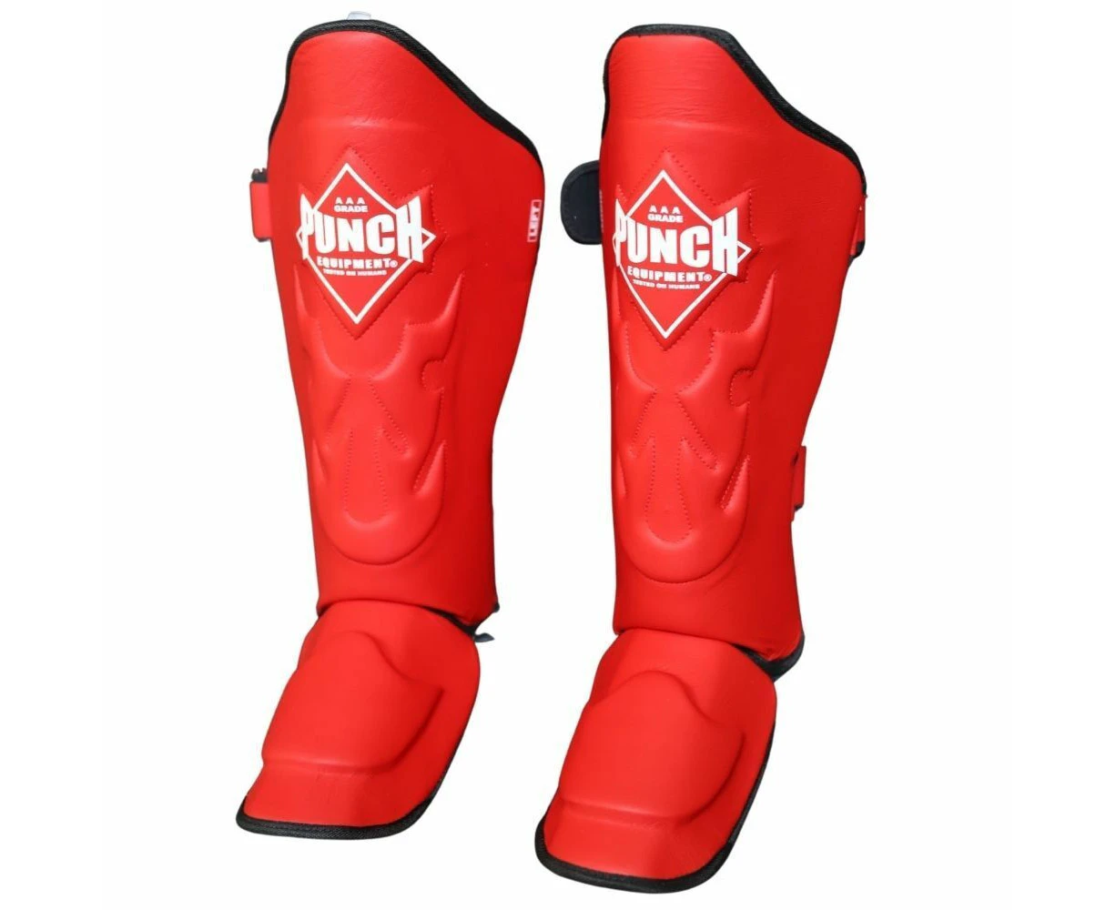 PUNCH [Talon] Leather Muay Thai Shin Pads