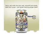 Brookvale Union Low Sugar Alcoholic Ginger Beer, Spicy & Smooth Finish, 4% ABV, 330mL (Case of 24 Cans)