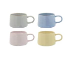 Set of 4 Ecology 365mL Ottawa Mugs - Oyster Mix