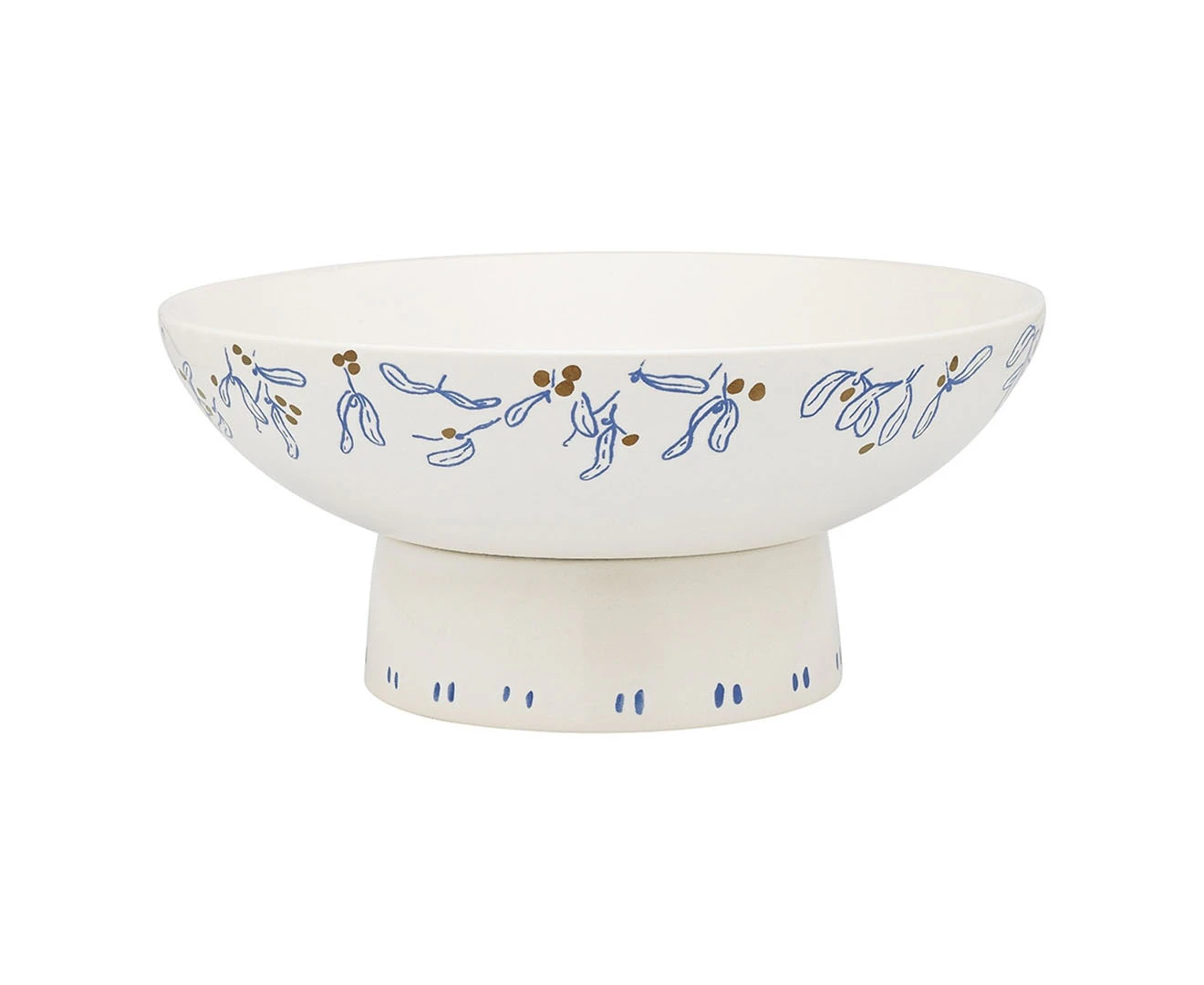 Ecology 24cm Hope Footed Bowl - Flora