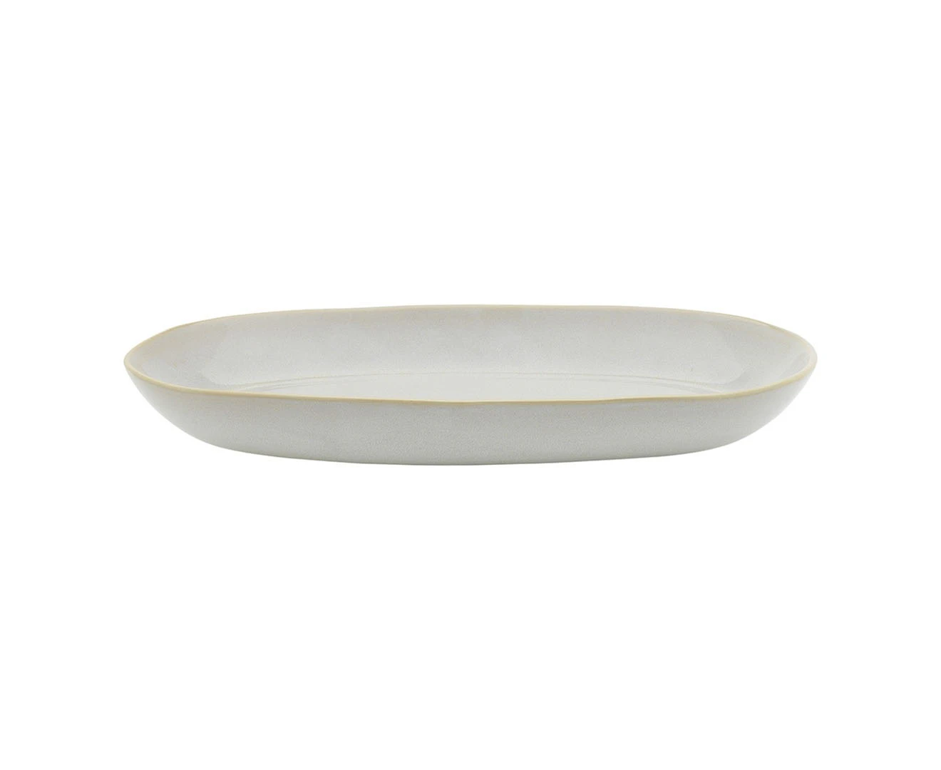 Ecology 36x21cm Ottawa Shallow Oval Bowl - Oyster