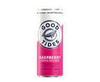 Good Tides Hard Seltzer Raspberry 24 x 330mL