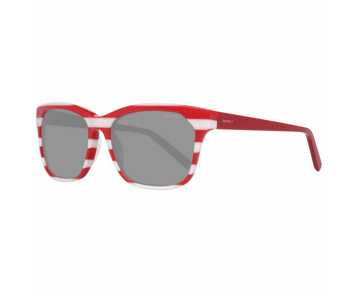 Esprit Red Resin Sunglasses