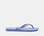 Havaianas Women's Slim Metallic Thongs - Lilac Breeze