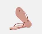 Havaianas Women's Slim Metallic Thongs - Ballet Rose