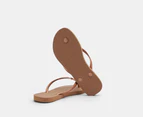 Havaianas Women's Slim Crystal Thongs - Rose Gold