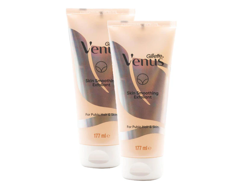 2 x Gillette Venus Skin Smoothing Exfoliant 177mL