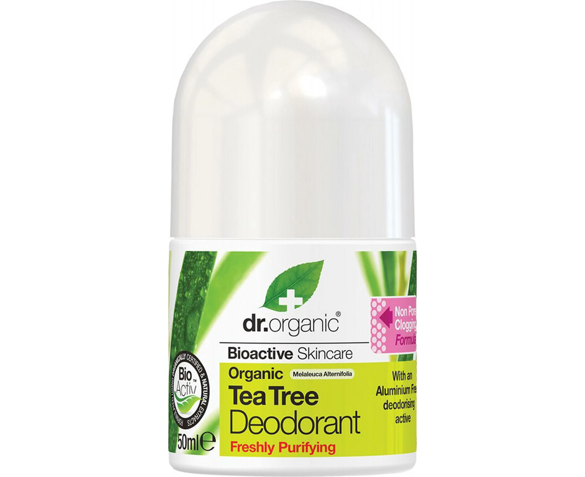 Deodorant Roll-on Organic (Tea Tree) - 50mL