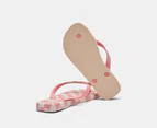 Havaianas Women's Top x Em on Holiday Thongs - Pink/White Check