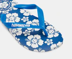 Havaianas Women's X Em Holiday Thongs - Hawaiian Blue/Star White