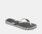 Havaianas Men's Checkmate Top Thongs - Black/White