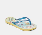 Havaianas Girls' My Little Pony Slim Thongs - Lemon Yellow