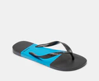 Havaianas Men's Top Block Thongs - Blue/Black