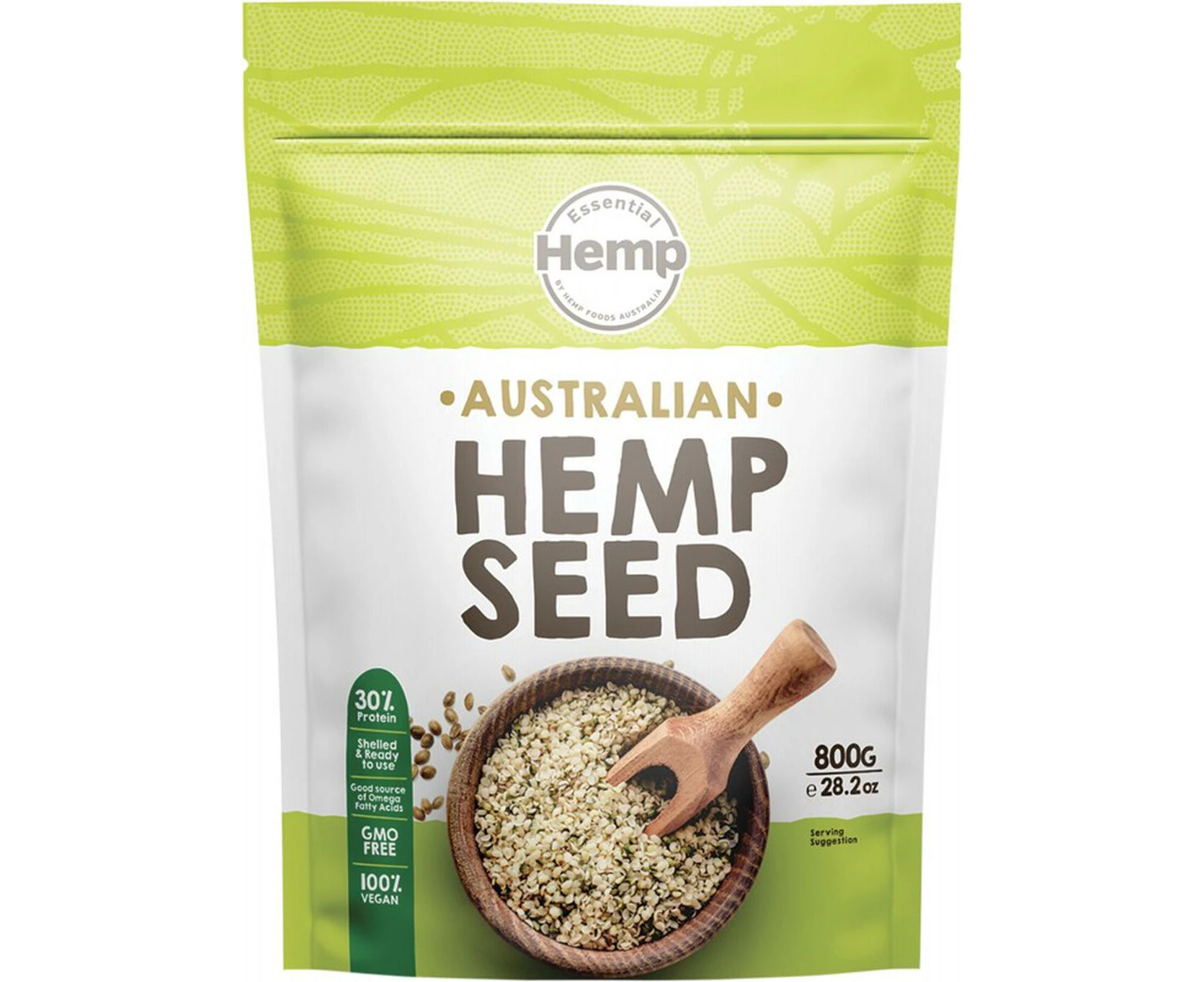 Australian Hemp Seeds Hulled - 800g