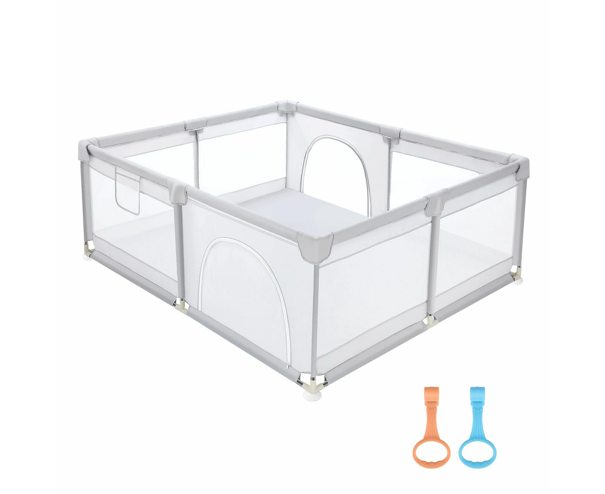 Baby Playpen Fence Pen Safety Gate Activity Centre Enclosure Barrier Playground Play Room Yard 150x150cm