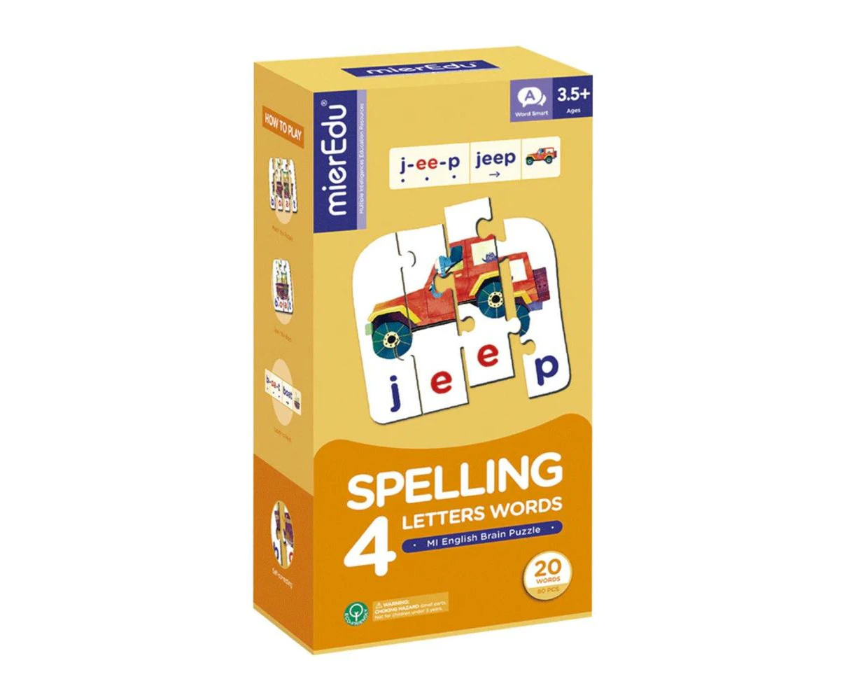 Spelling 4 Letter Words