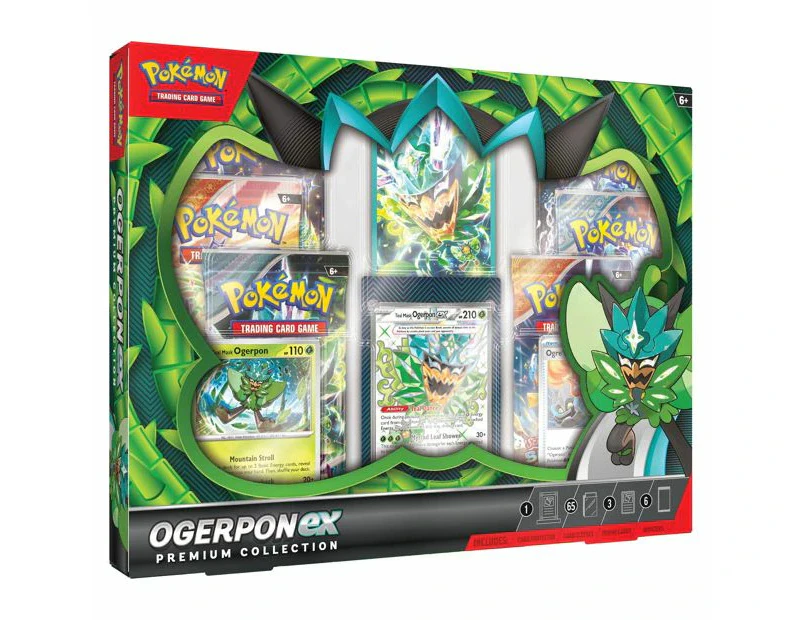 Pokemon TCG: Ogerpon ex Premium Collection - Assorted*