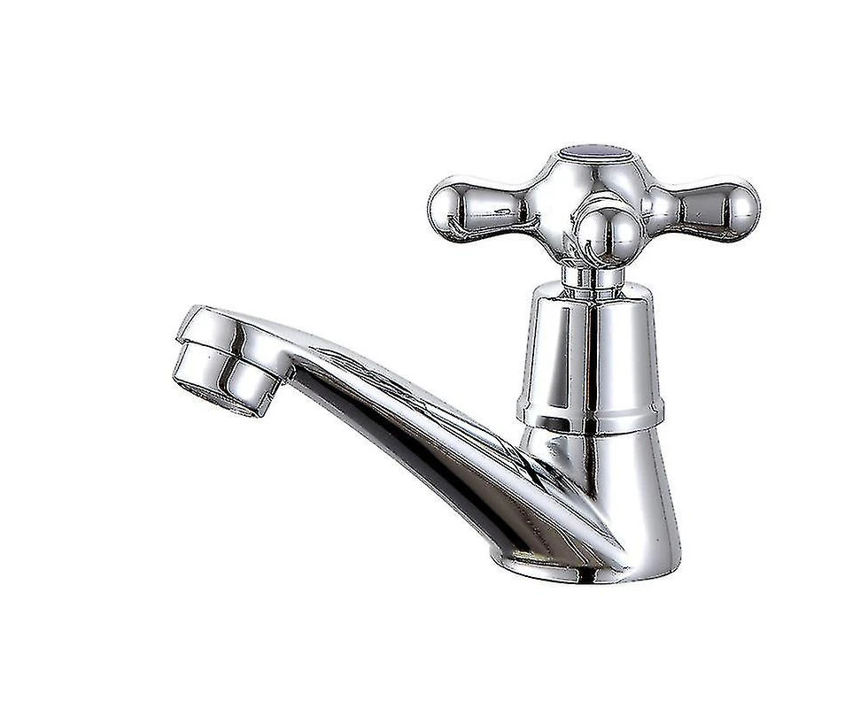 Single Cold Water Tap Water Tap Chrome Single Cold Tap Basin Water Tap For Home Bathroom Toilet Sink Basin Kitchen