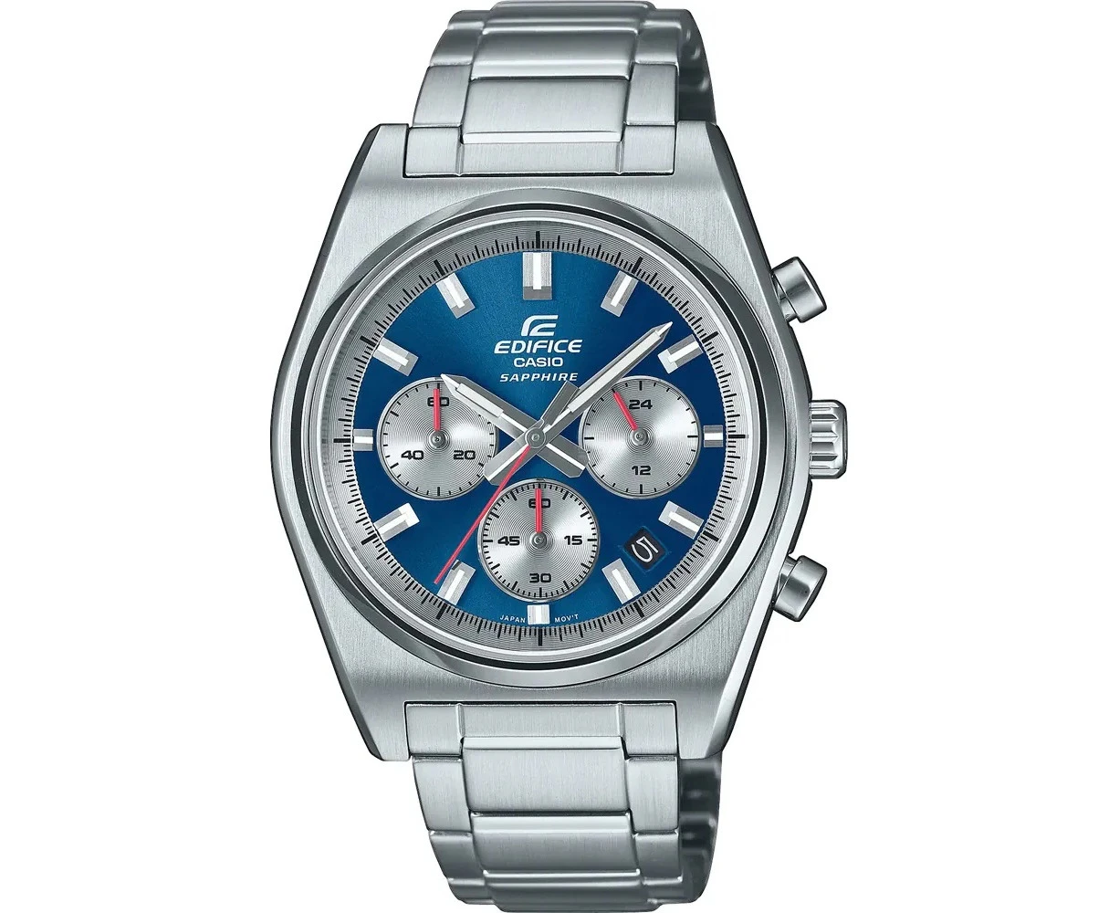 Casio Motorsport Chronograph EFB-730D-2AVUEF Steel Stainless Steel Mens Watch