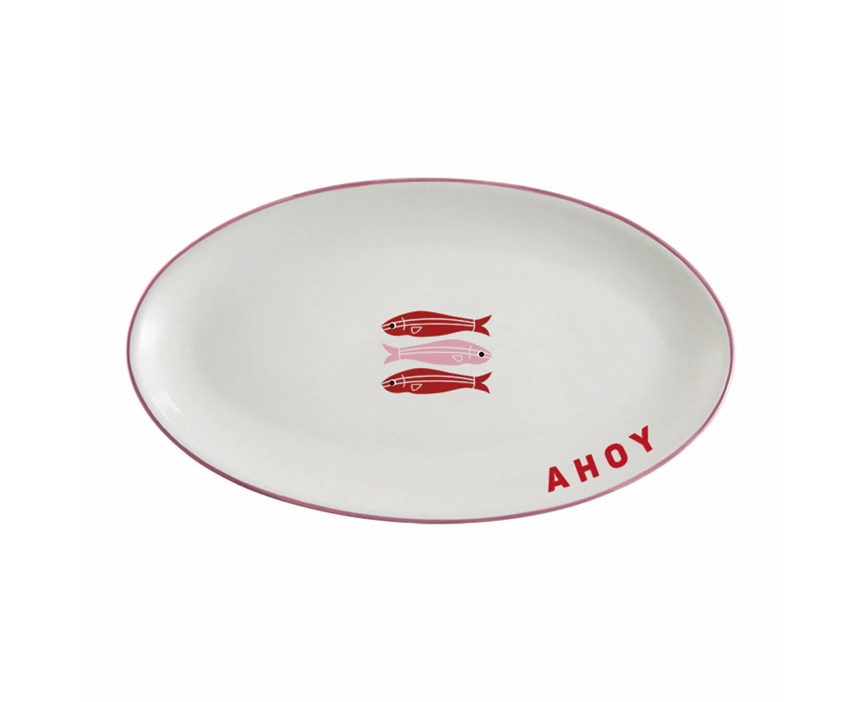 Ambrosia Azure Sardine Platter 31cm