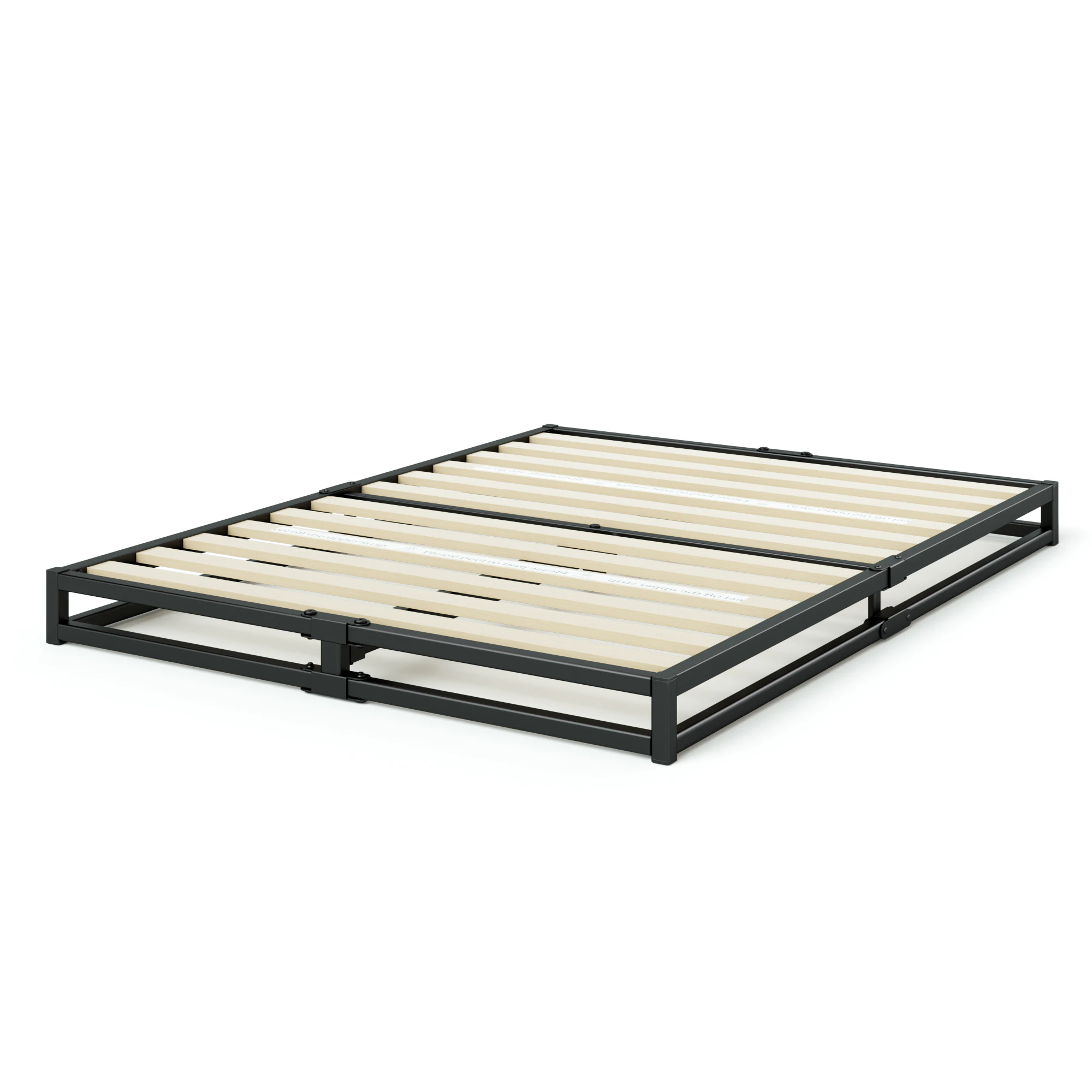 Zinus Metal Black Bed Frame Low